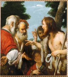 Johannes der Täufer erklärt seine Mission