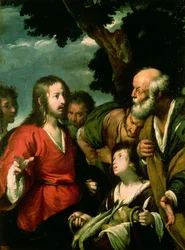 Das Wunder der Brotvermehrung, ca. 1630