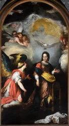 Die allerheiligste Menschwerdung (Unbefleckte Empfängnis), Altarbild