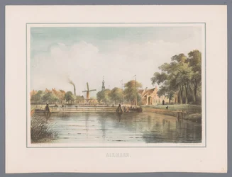 Stadtansicht von Alkmaar (Serie)