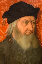 Porträt eines älteren bärtigen Mannes