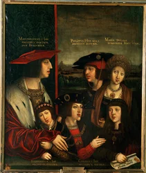 Kaiser Maximilian I. und seine Familie