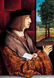 Porträt von Maximilian I. von Österreich