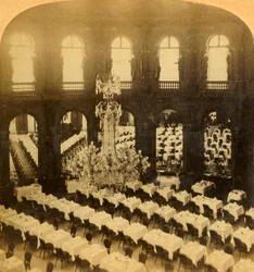 Speisesaal, Grand Hotel, Paris, Frankreich