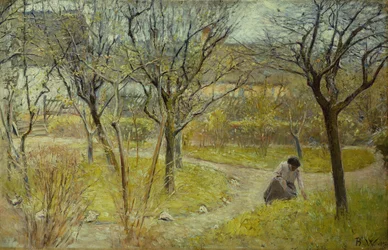 Frühlingstag im Garten