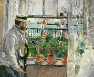 Eugene Manet auf der Isle of Wight