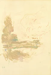 Reflexionen in der Seine, 1890