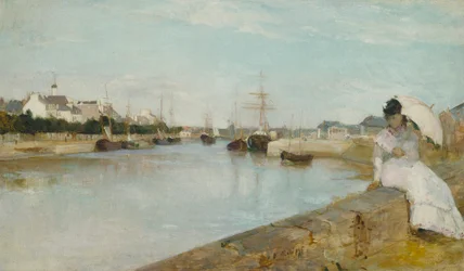 Der Hafen von Lorient, 1869