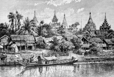 Yenan Gyong, Myanmar, 1895
