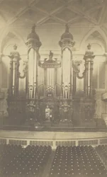 Große Orgel in der Music Hall, Boston, um 1900