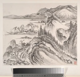 Landschaften, datiert 1814