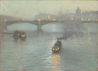 Abend an der Seine