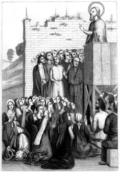 Christus predigt, 15. Jahrhundert, 1849