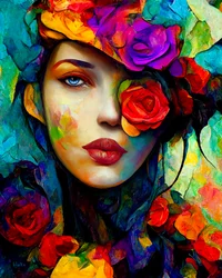 Lady Marmalade, ca. 2022 (Digitale Kunst)