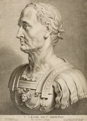 Julius Caesar, ewiger Diktator, aus Zwölf berühmte griechische und römische Männer, ca. 1633