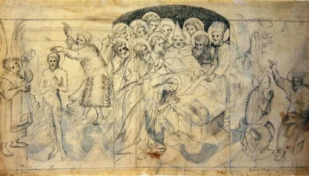 Szenen aus dem Leben von Christus und der Jungfrau, ca. 1400