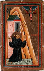 Leben des Heiligen Franz von Assisi: Der Heilige Franziskus empfängt die Stigmata