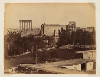 Balbek: Ansicht der Akropolis