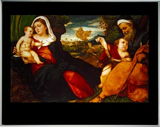 Die Rast auf der Flucht nach Ägypten