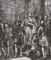 Anna Ioannovna zerreißt die Bedingungen, 1730