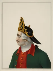 Grenadiermütze, 1742-1762