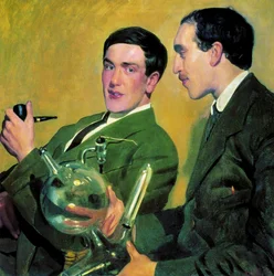 Die Physiker Pjotr Kapiza 1894-1984 und Nikolai Semjonow 1896-1986