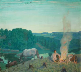 Lagerfeuer, 1916