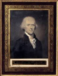 Porträt von Thomas Jefferson (1743-1826), Präsident der Vereinigten Staaten von 1801 bis 1809