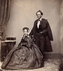 [Senator und Mrs. James Henry Lane], 1861-66
