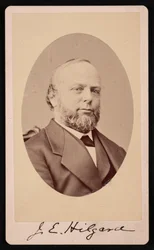 Porträt von Julius Erasmus Hilgard