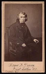 Porträt von Roger Brooke Taney 1777-1864, vor 1864