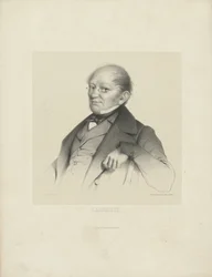 Porträt des Komponisten François Antoine Habeneck, 1781-1849, ca. 1840
