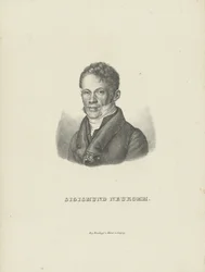 Porträt des Pianisten und Komponisten Sigismund von Neukomm 1778-1858, ca. 1830