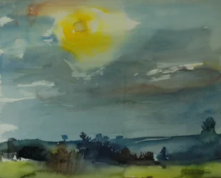 Regen in der Luft