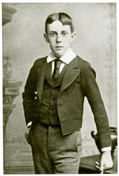 Aubrey Beardsley, im Alter von 13 Jahren