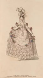 Hofkleid mit neuem Reifrock