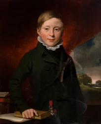 Porträt eines unbekannten Jungen (angeblich Oliver Minster), ca. 1825