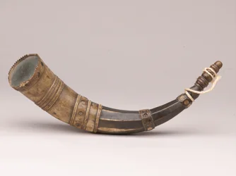 Pulverhorn, um 1780