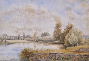 Die Medway unterhalb von Maidstone