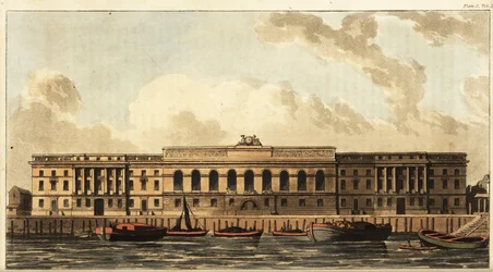 Das Neue Zollhaus an der Themse, London