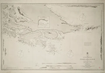 Der südöstliche Teil von Feuerland mit Staten Island, Kap Hoorn und Diego Ramirez Island
