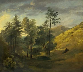 Blick bei Keswick; Abend