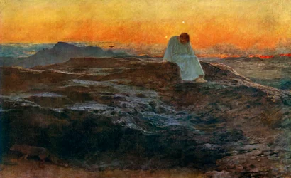 Christus in der Wüste, 1898, 1912