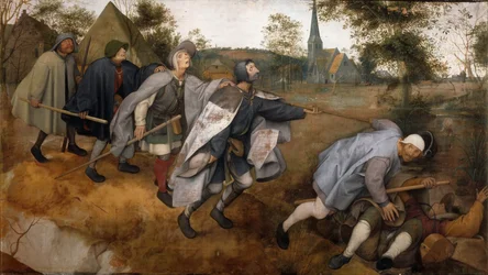 Der Blindensturz, 1568