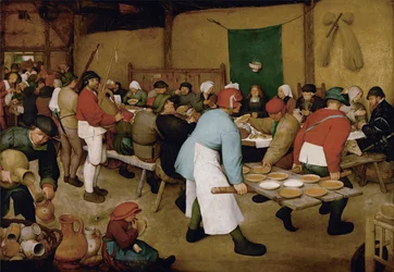 Die Bauernhochzeit, ca. 1568