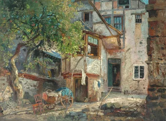 Bauernhof auf dem Kontinent, 1863