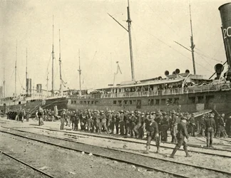 13. Infanterie nach der Übung, Spanisch-Amerikanischer Krieg, Juni 1898, 1899