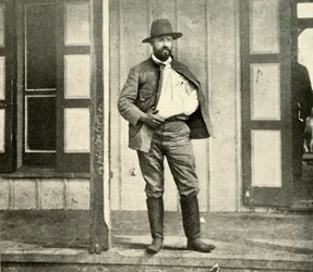 Creelman, kurz nach dem Absteigen vom Pferd..., Spanisch-Amerikanischer Krieg, 4. Juli 1898, 1899