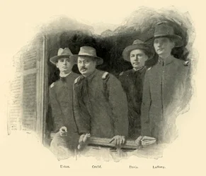 Absolventen von 98, Spanisch-Amerikanischer Krieg, Juni 1898, 1899