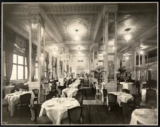 Ein Speisesaal im Robert Treat Hotel, Newark, New Jersey, 1916
